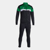 Joma Danubio III Tracksuit - Black/Green Medium