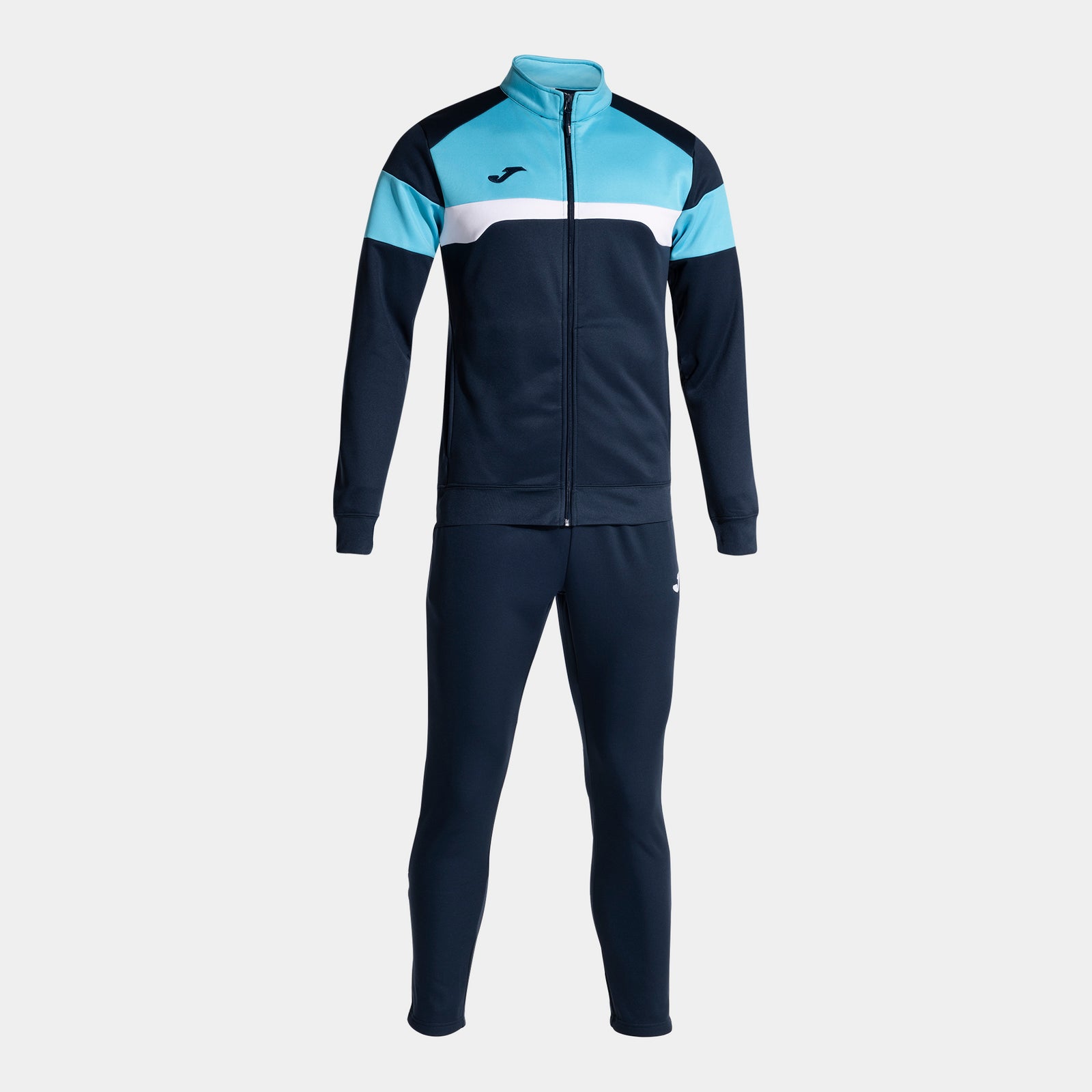 Joma Danubio III Tracksuit - Dark Navy/Turquoise Fluor