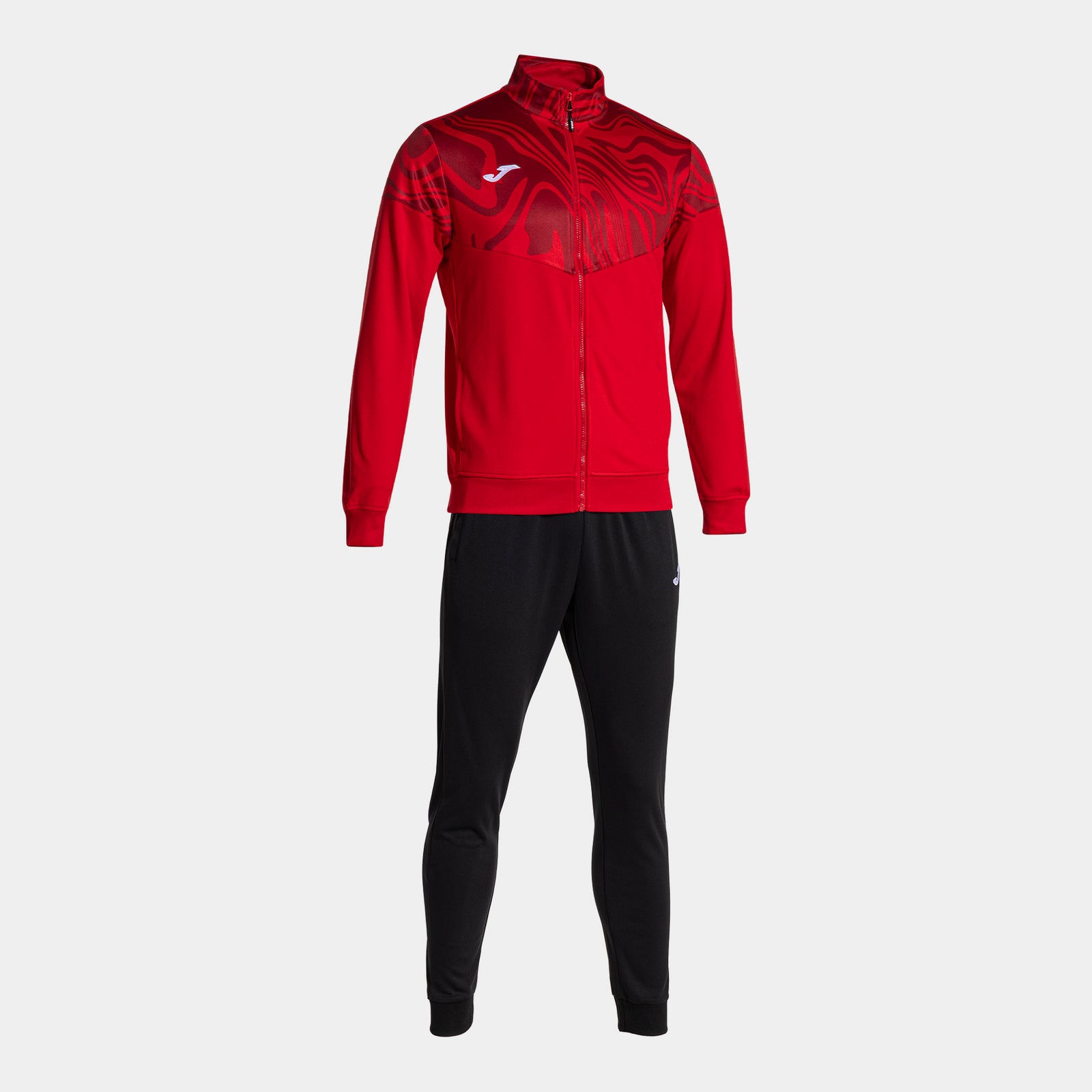 Joma Lion II Tracksuit - Red/Black