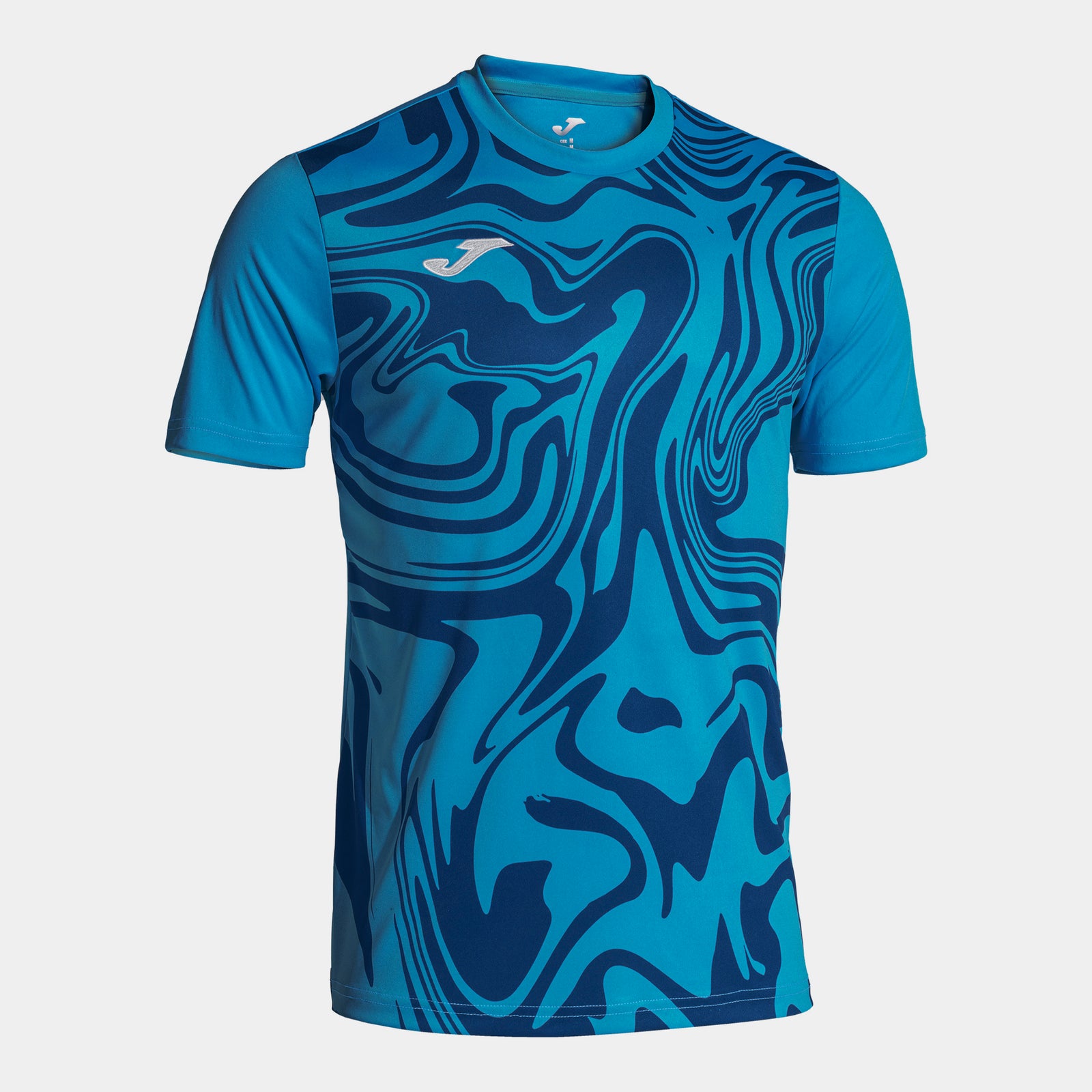 Joma Lion II T-Shirt - Medium Sky/Dark Navy