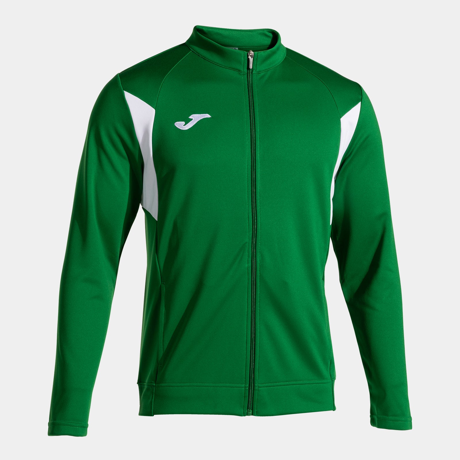 Joma Winner III Tracksuit Top - Green Medium/White