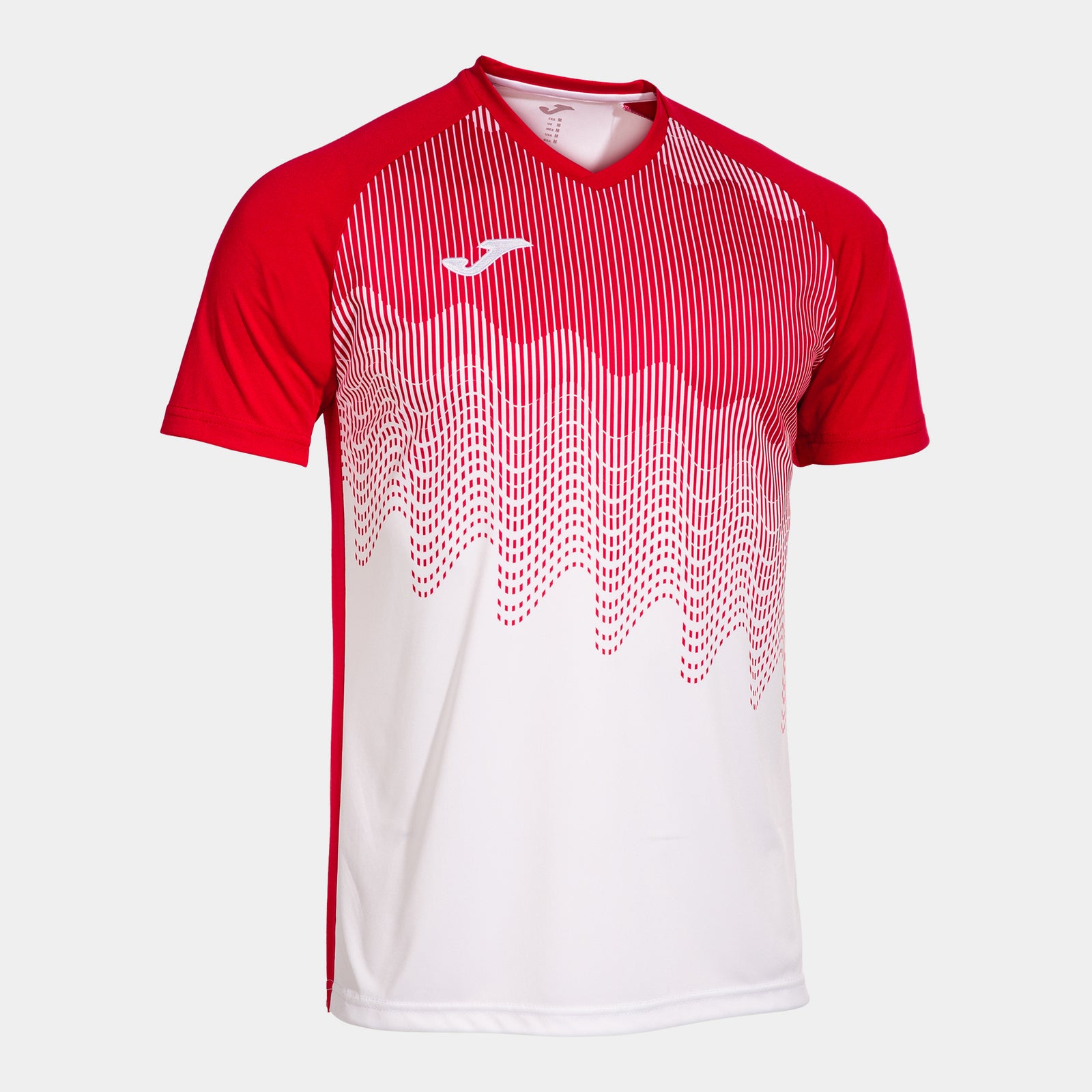 Joma Tiger VI T-Shirt - White/Red