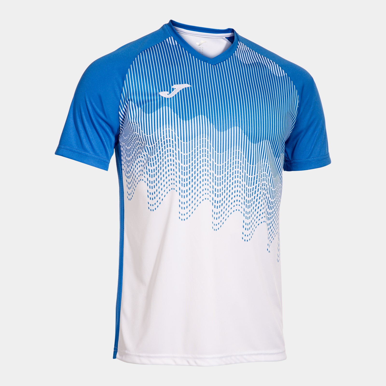 Joma Tiger VI T-Shirt - White/Royal