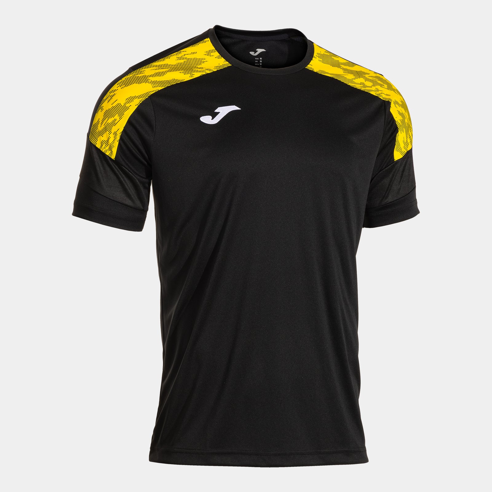 Joma Championship VIII T-Shirt - Black/Yellow