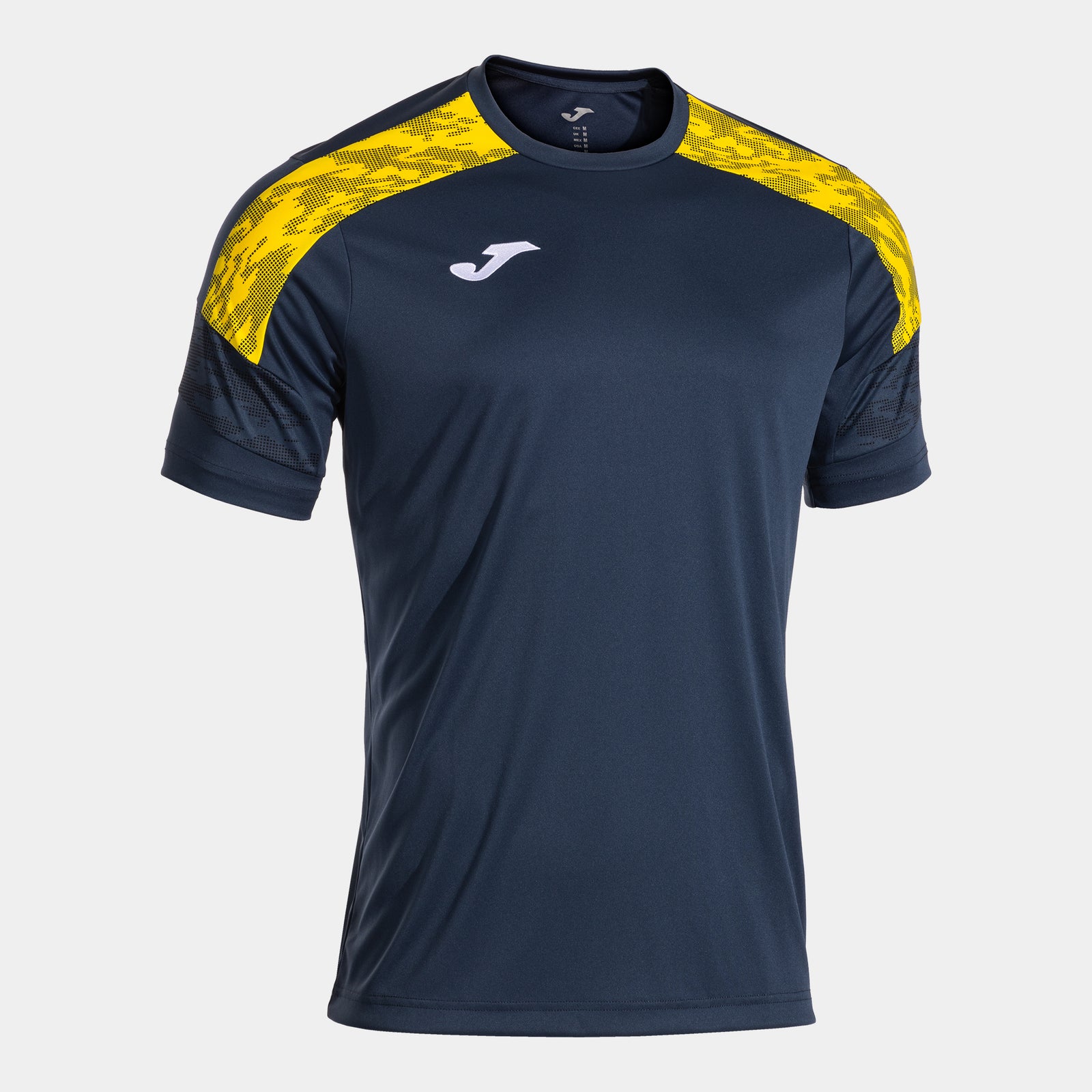 Joma Championship VIII T-Shirt - Dark Navy/Yellow