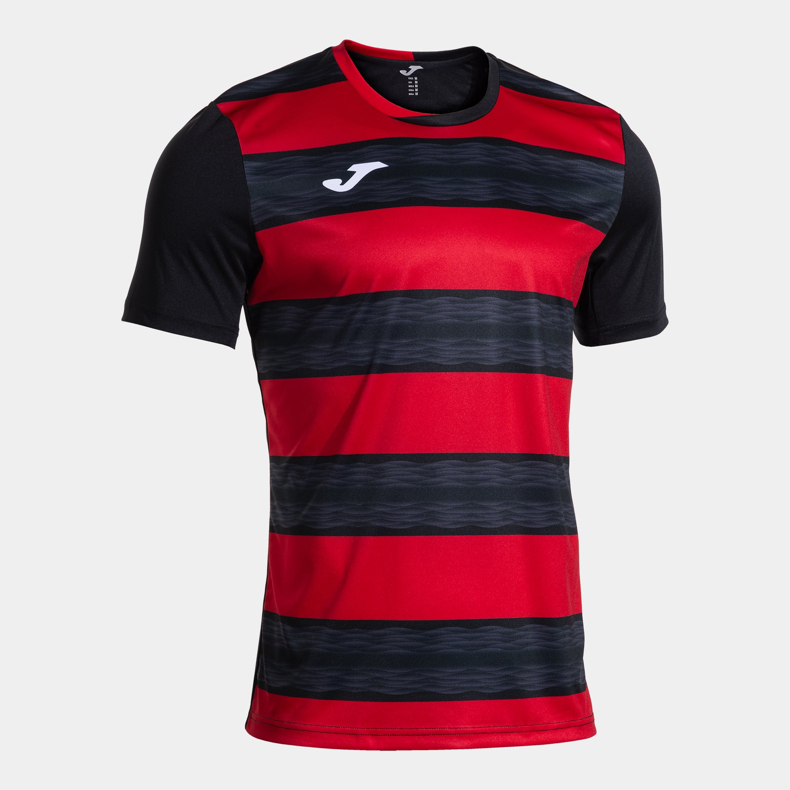 Joma Europa VI T-Shirt - Black/Red
