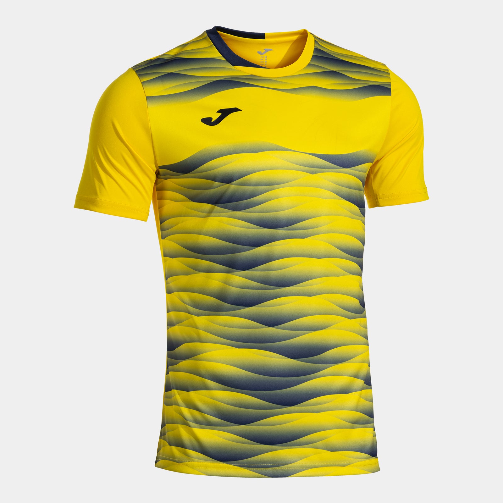 Joma Tiger VII T-Shirt - Yellow/Dark Navy