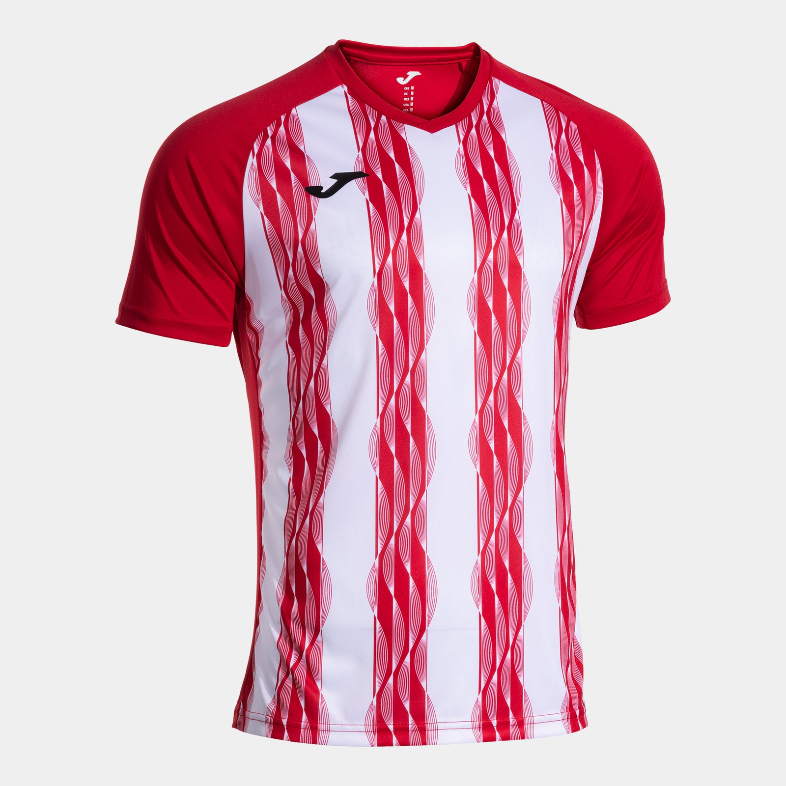 Joma Inter V T-Shirt - Red/White