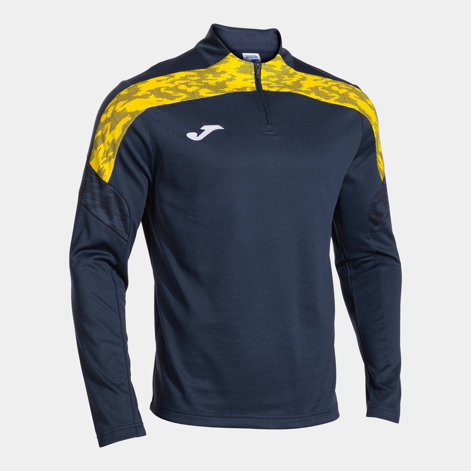 Joma Championship VIII Half Zip - Dark Navy/Yellow