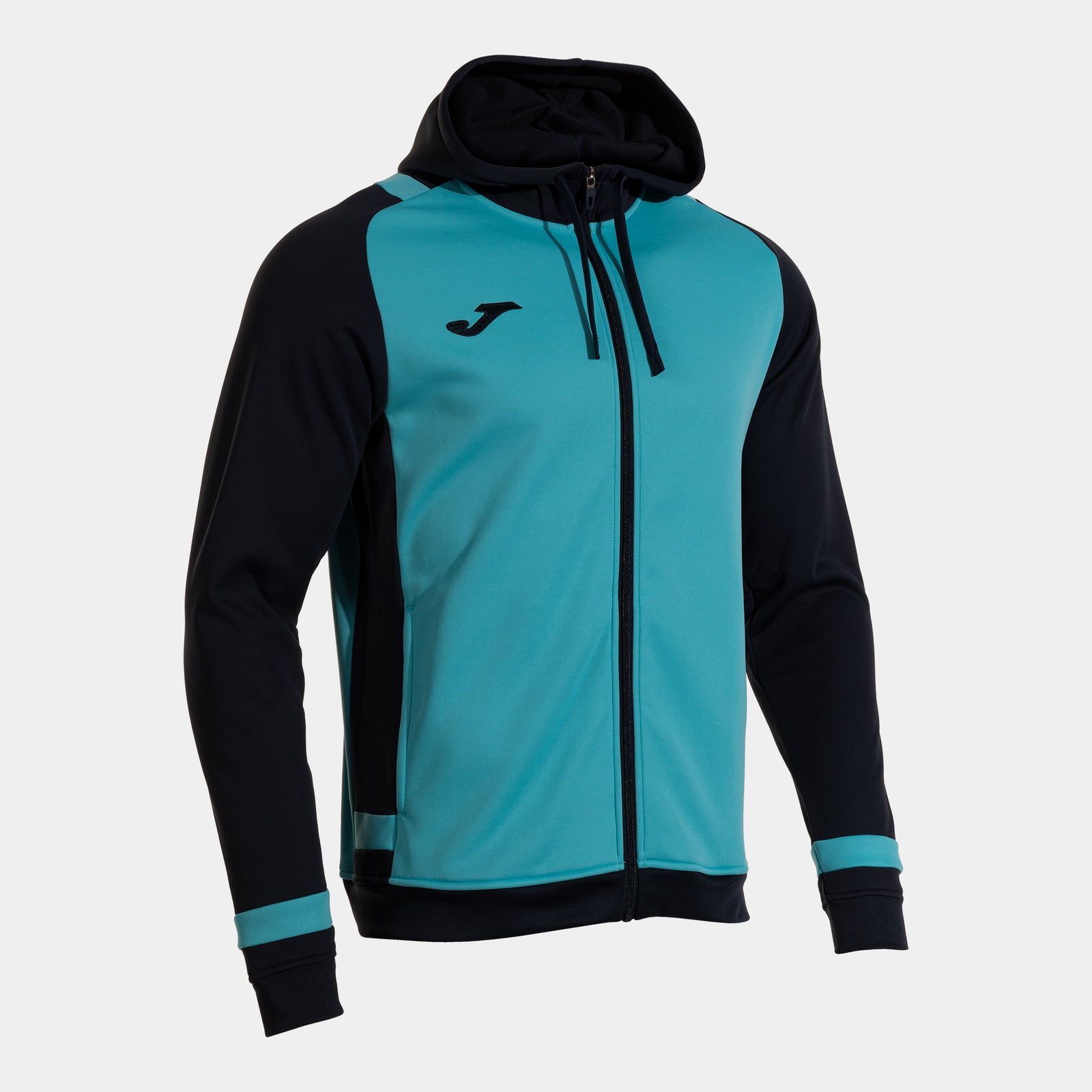 Joma Lider Hoodie - Turquoise Fluor/Dark Navy