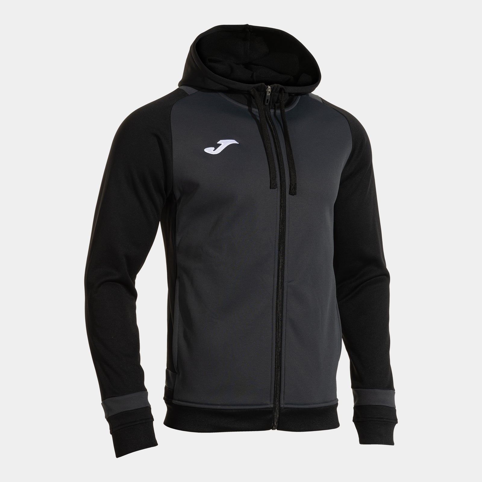 Joma Lider Hoodie - Black/Anthracite