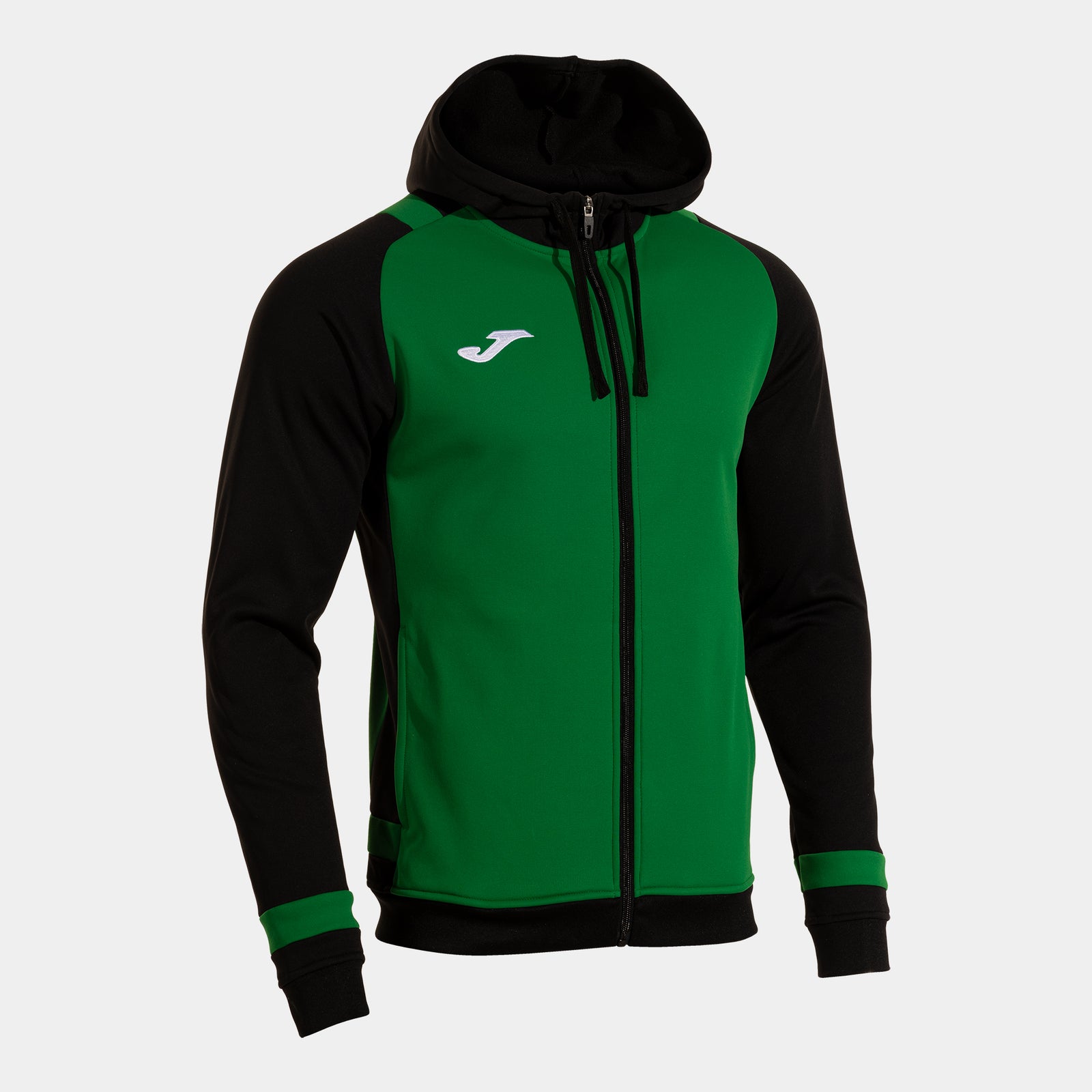 Joma Lider Hoodie - Green Medium/Black