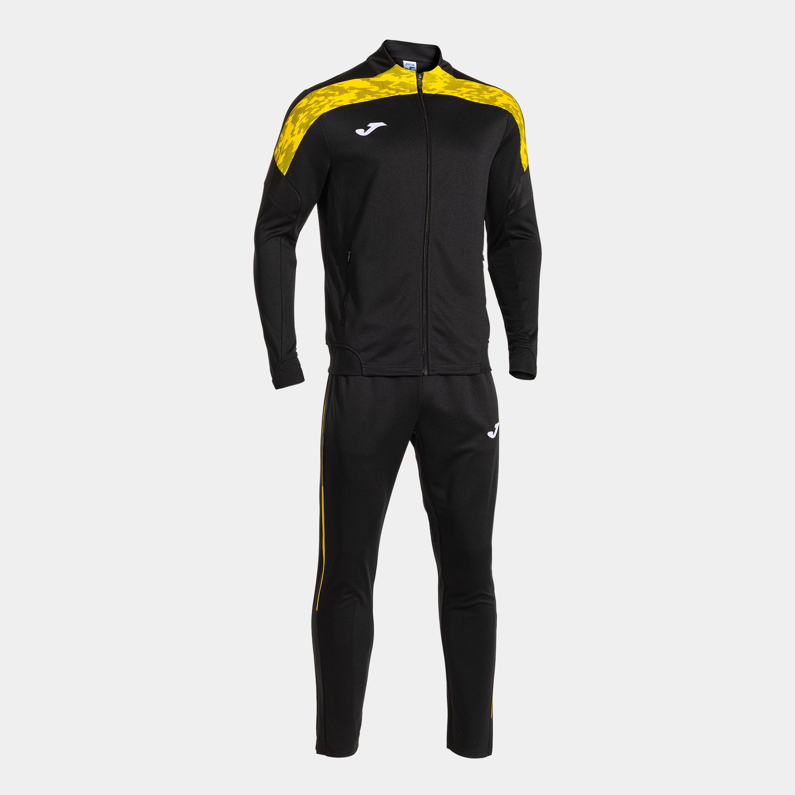Joma Championship VIII Tracksuit - Black/Yellow