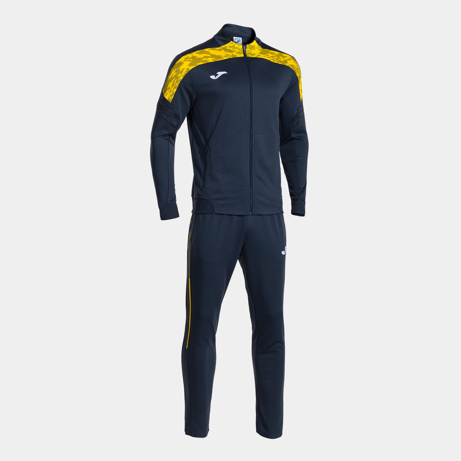 Joma Championship VIII Tracksuit - Dark Navy/Yellow