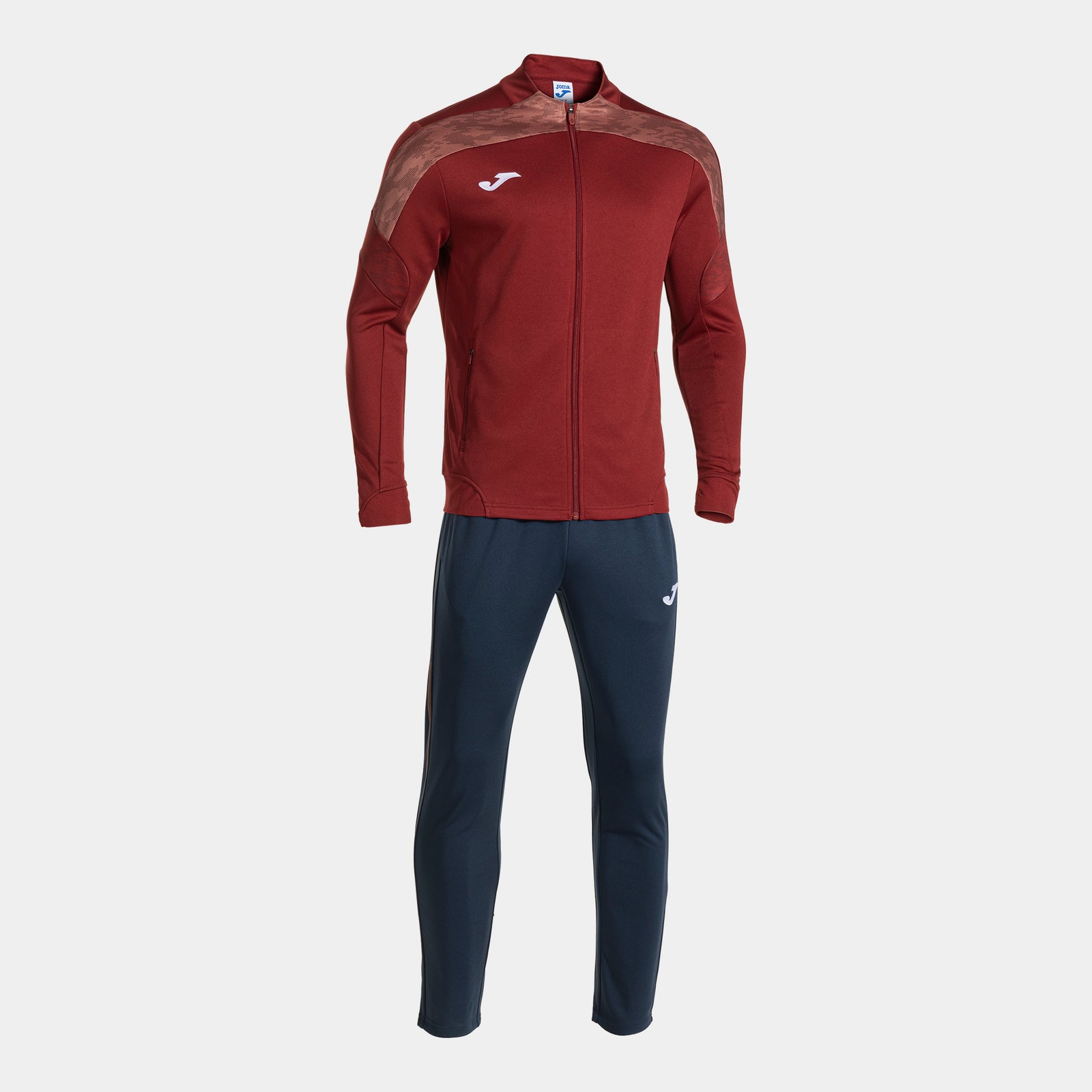 Joma Championship VIII Tracksuit - Burgundy/Dark Navy