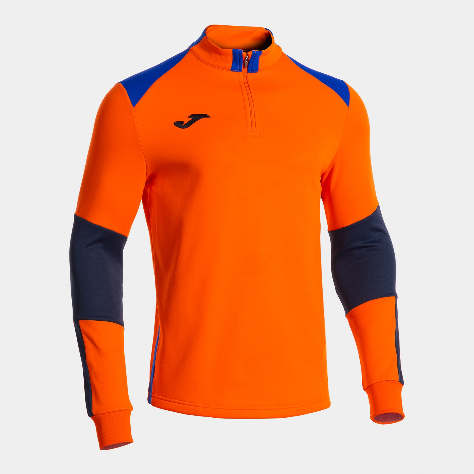 Joma Danubio IV Half Zip - Orange/Dark Royal/Dark Navy