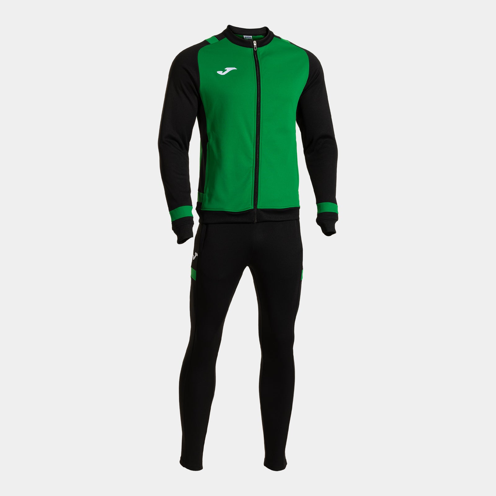 Joma Lider Tracksuit - Green Medium/Black