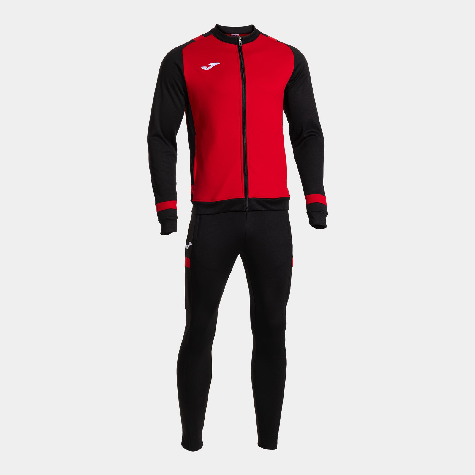 Joma Lider Tracksuit - Red/Black
