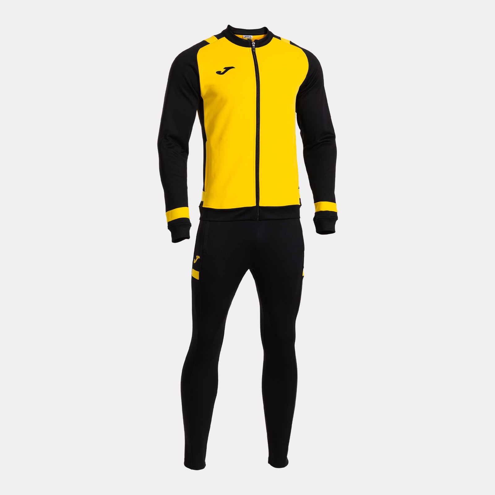 Joma Lider Tracksuit - Yellow/Black