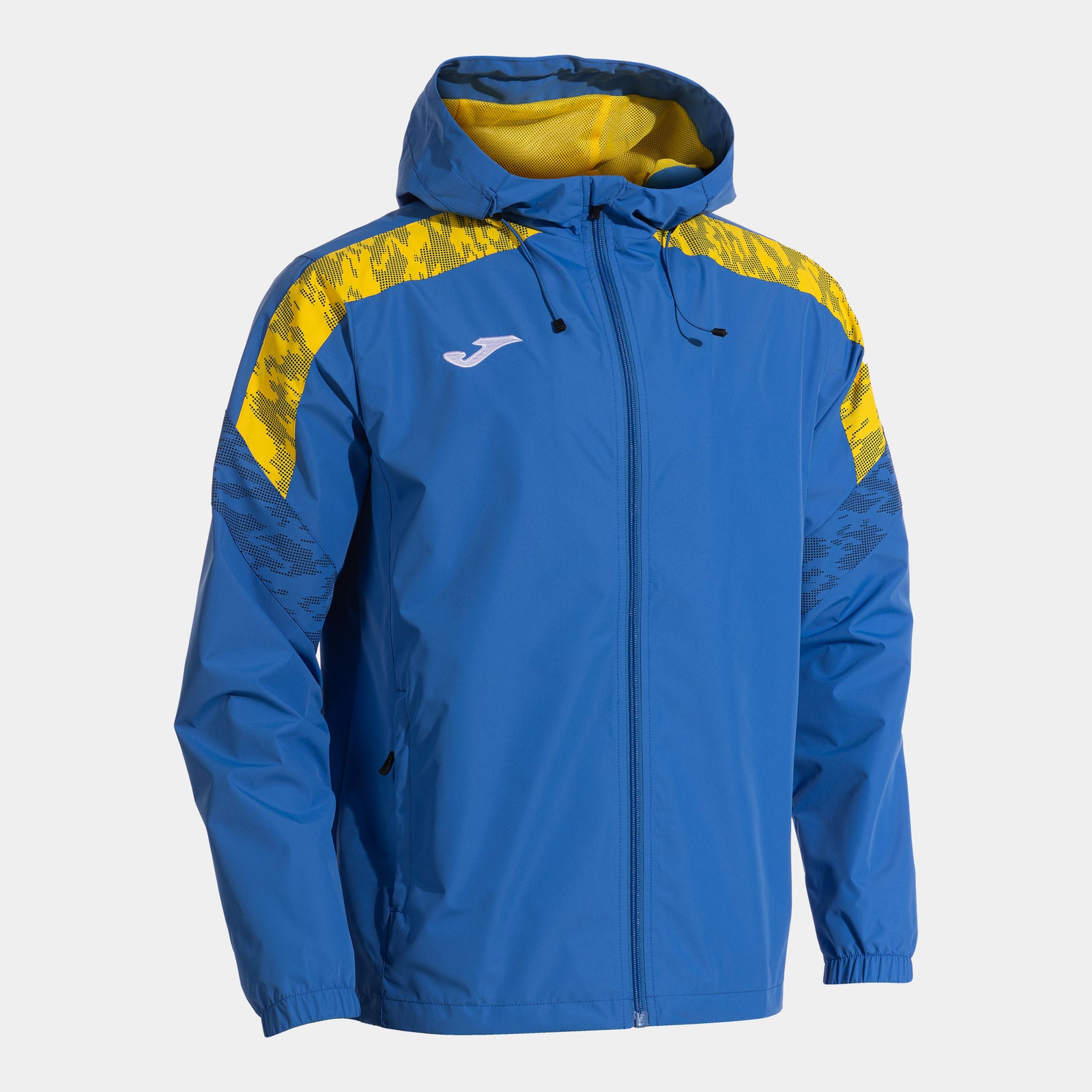 Joma Championship VIII Rain Jacket - Royal/Yellow