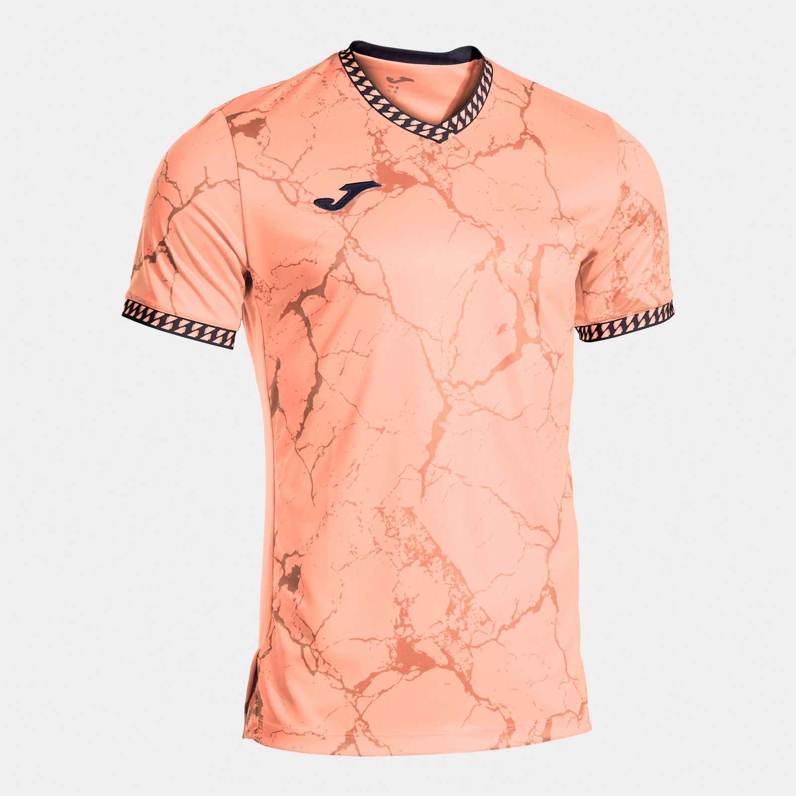 Joma Gold VII T-Shirt - Peach Parfait/Dark Navy