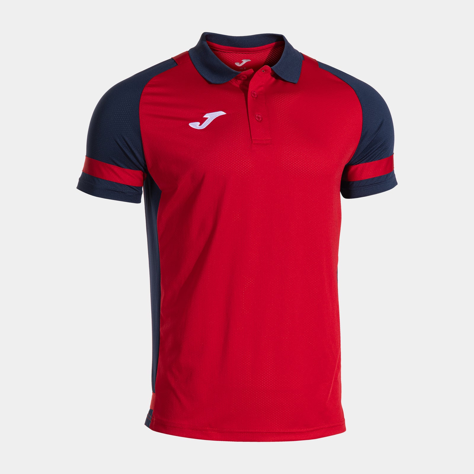 Joma Lider Polo - Red/Dark Navy