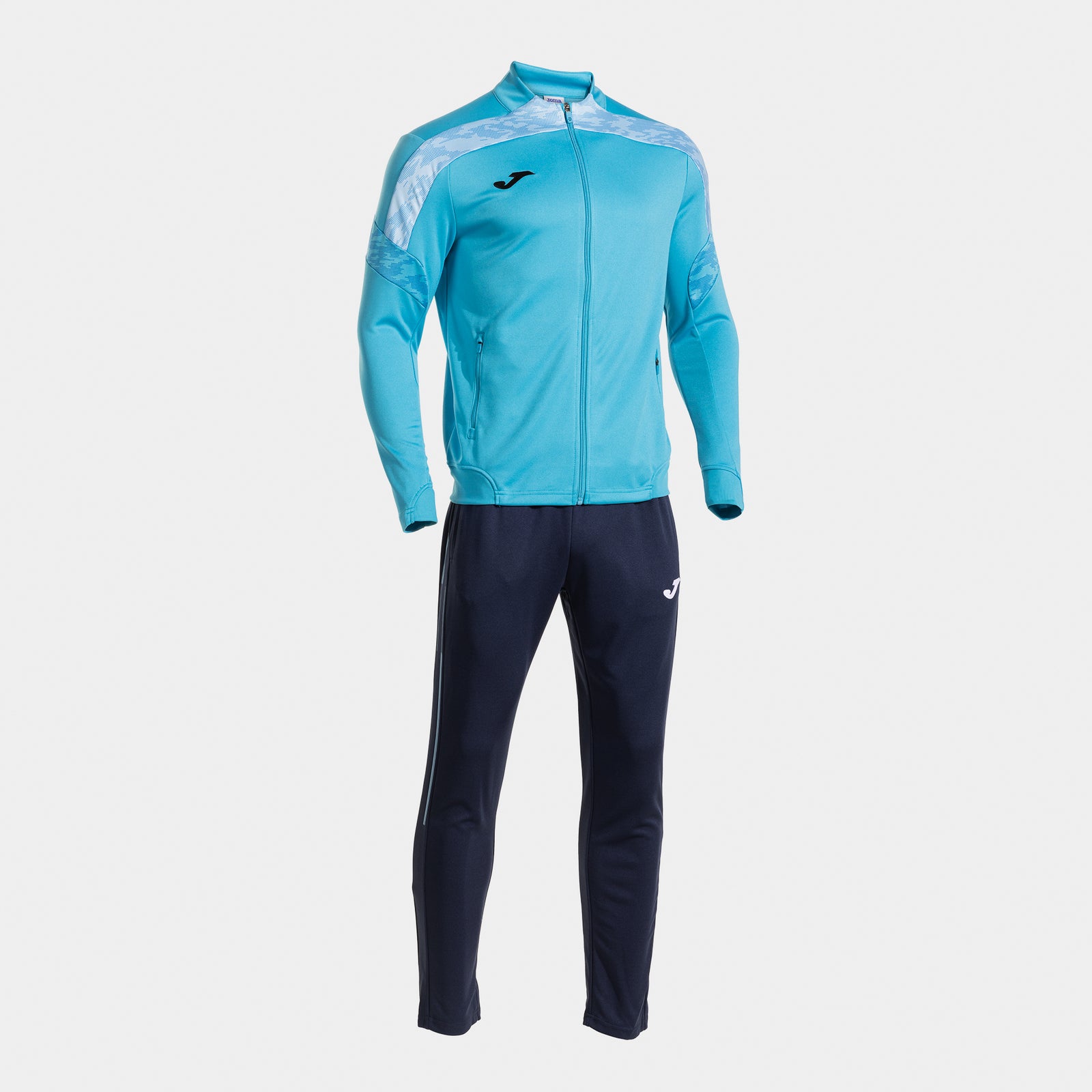 Joma Championship VIII Tracksuit - Turquoise Fluor/Dark Navy