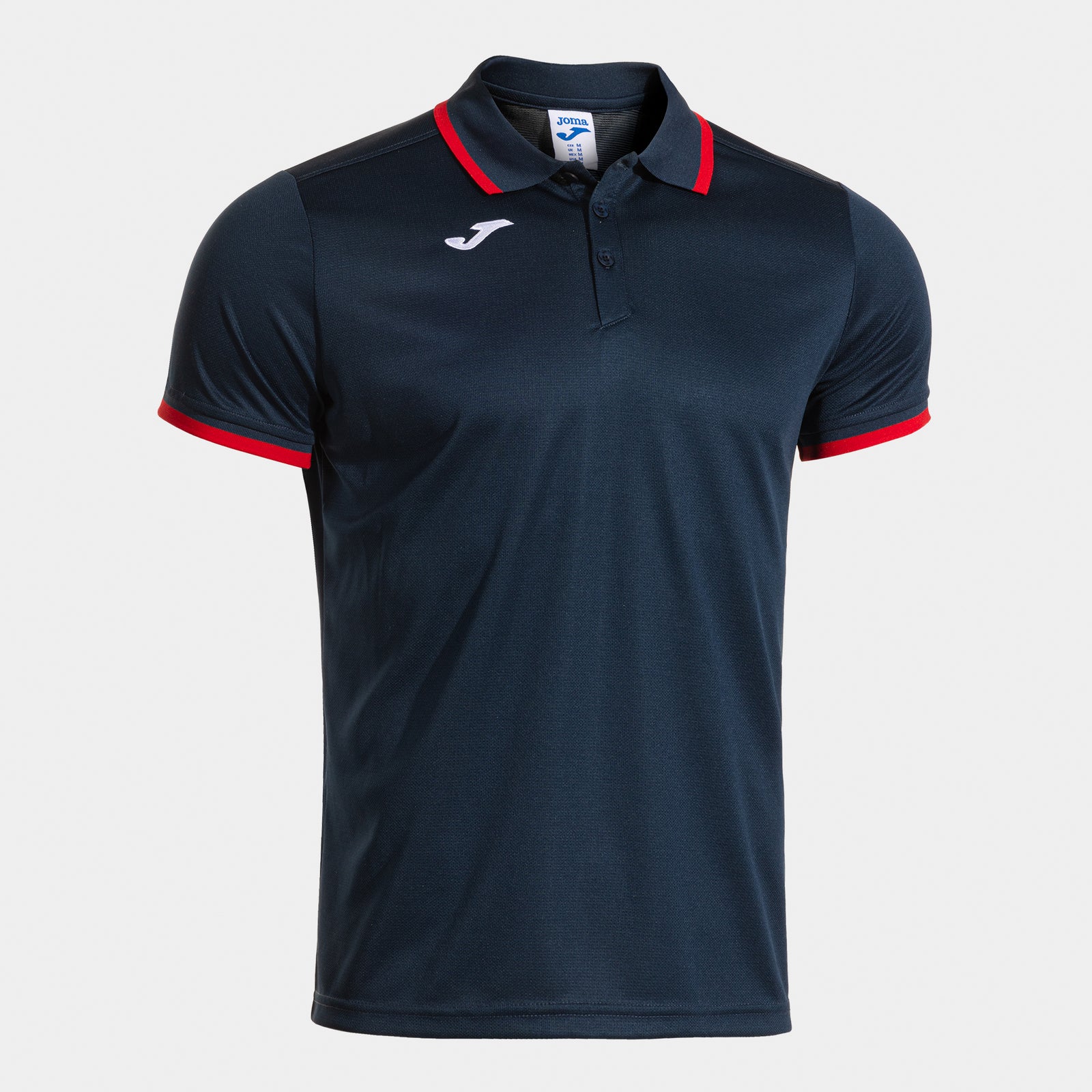 Joma Combi Premium Polo - Dark Navy/Red