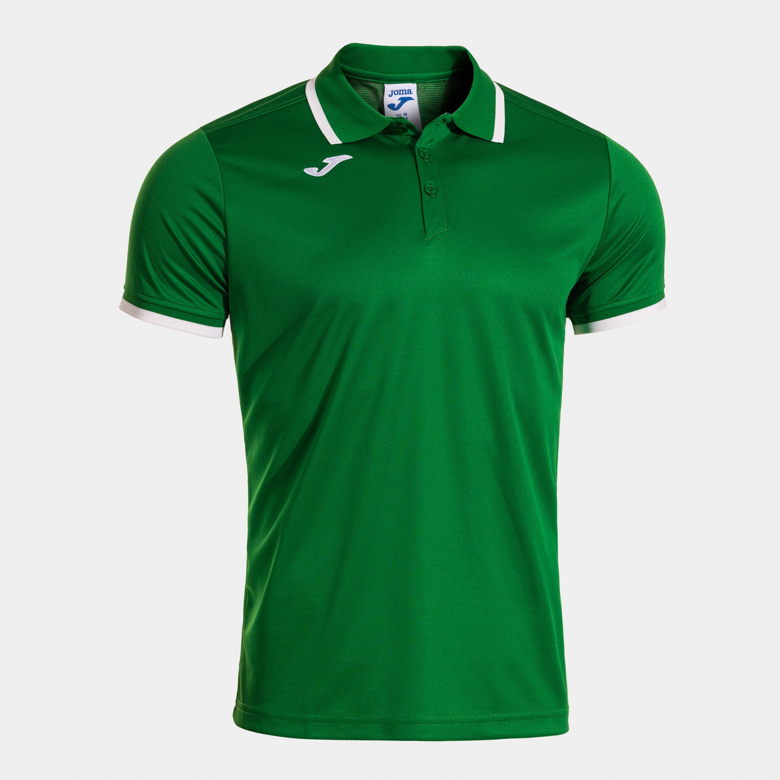 Joma Combi Premium Polo - Green Medium/White