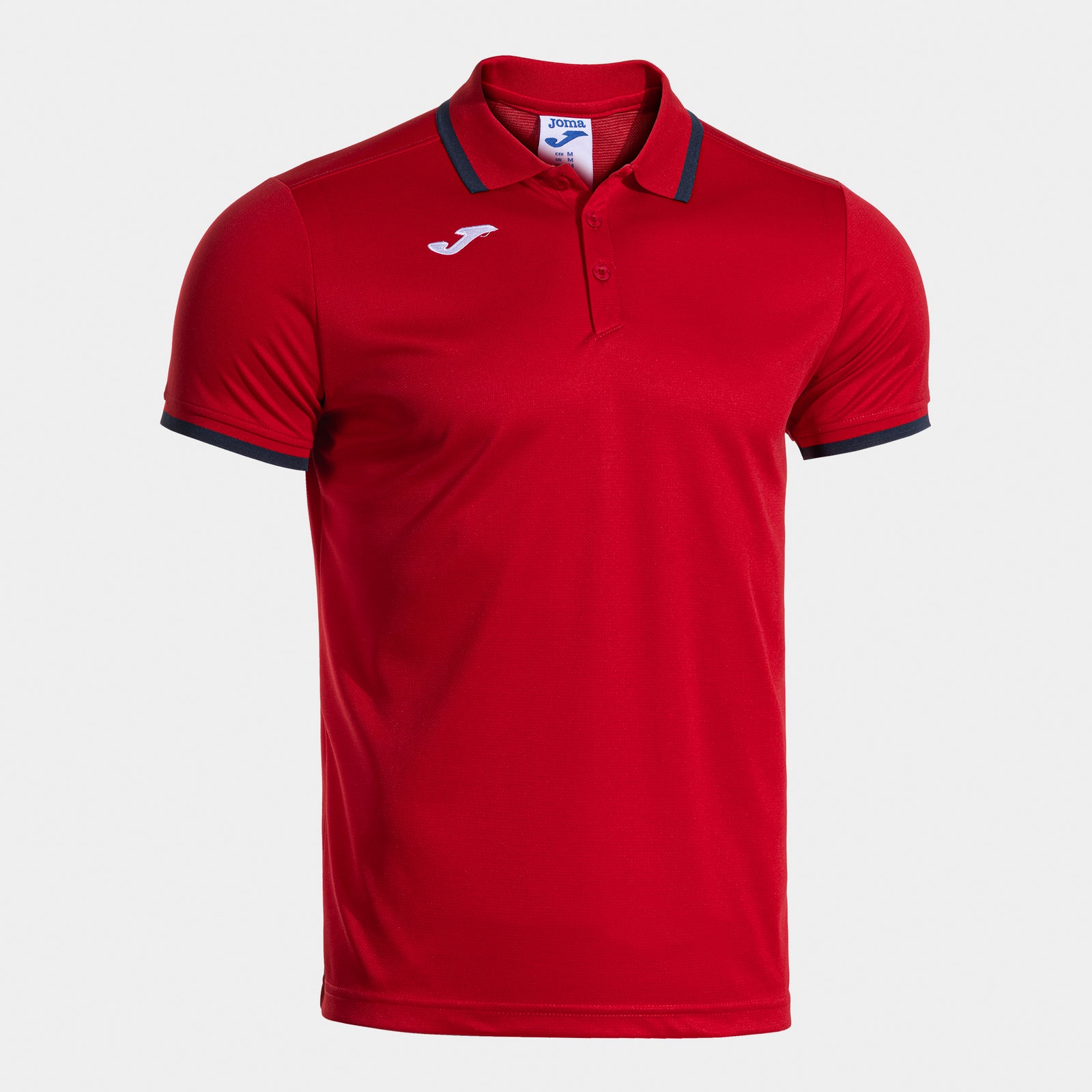 Joma Combi Premium Polo - Red/Dark Navy