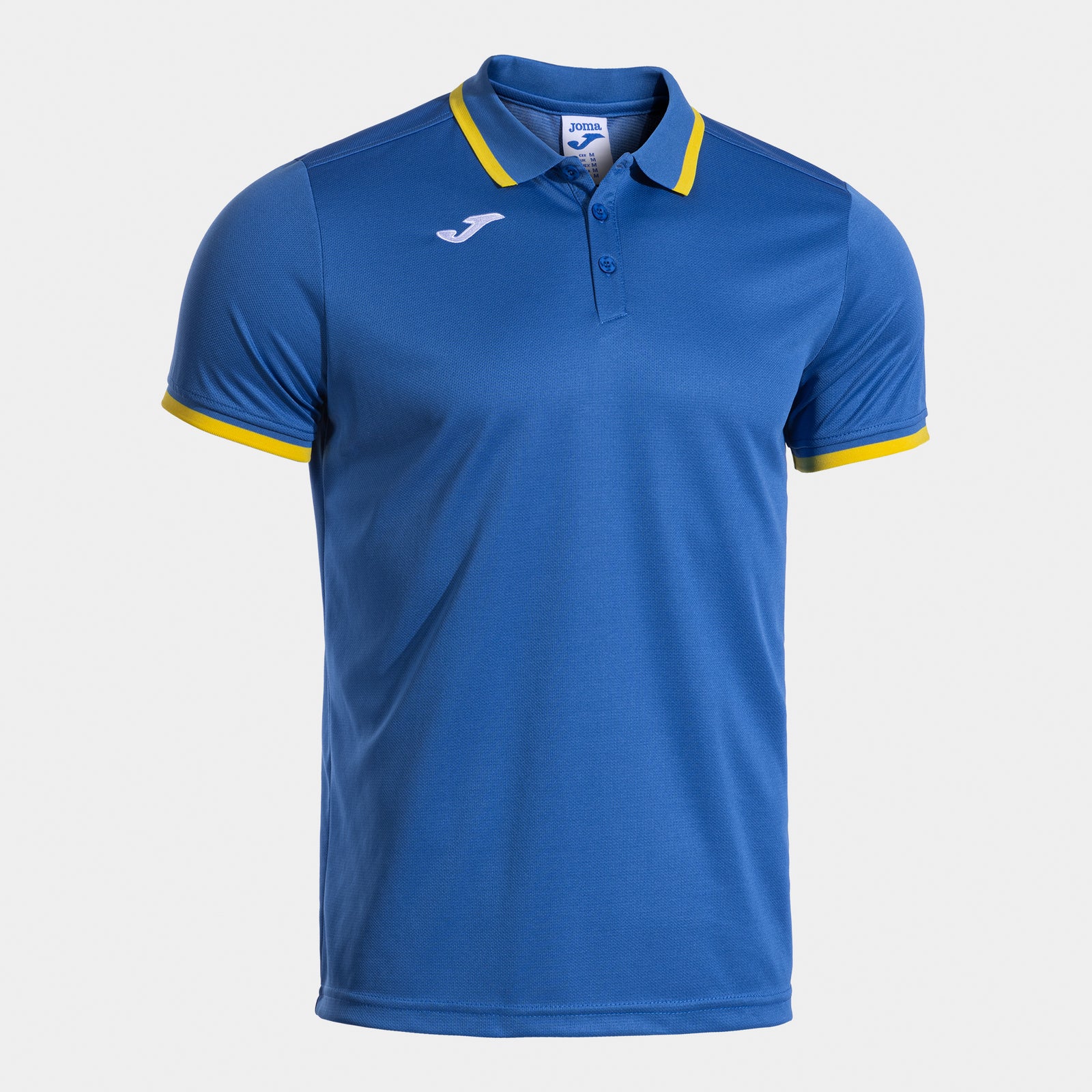 Joma Combi Premium Polo - Royal/Yellow