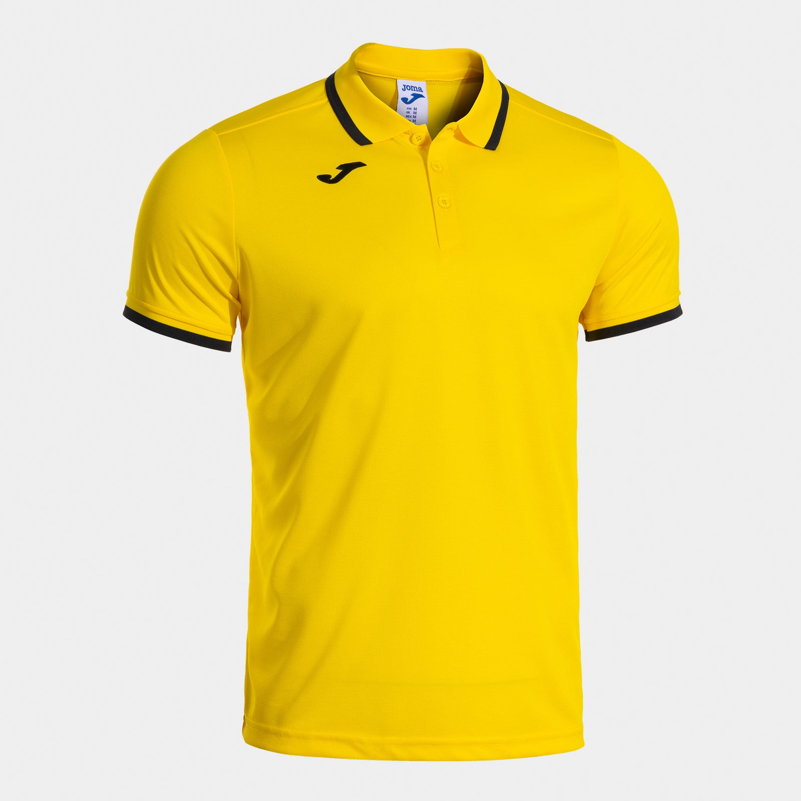 Joma Combi Premium Polo - Yellow/Black