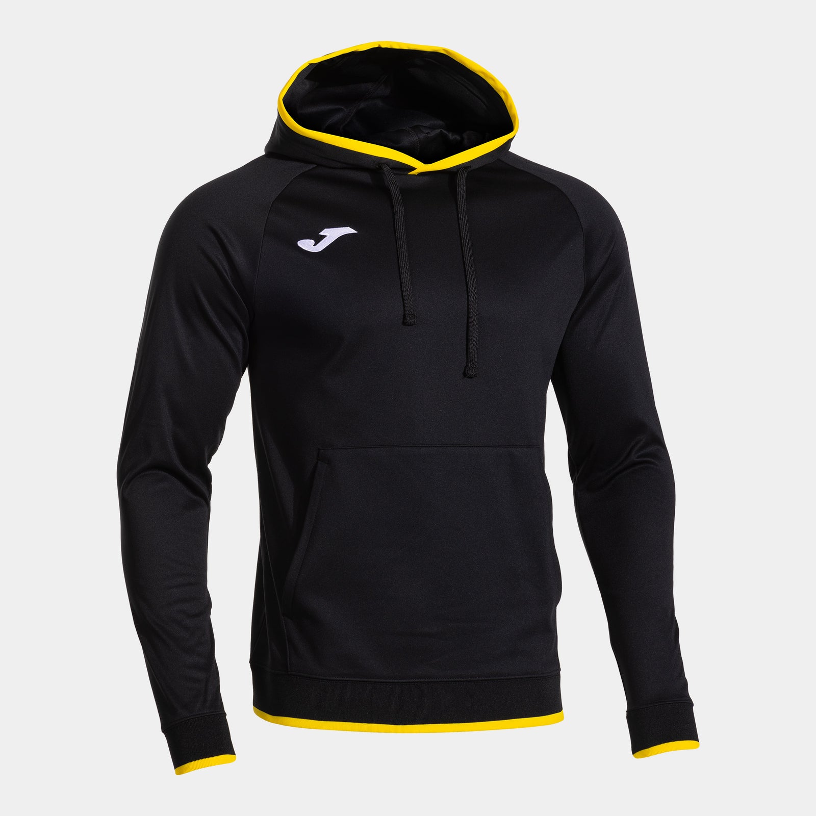Joma Combi Premium Hoodie - Black/Yellow