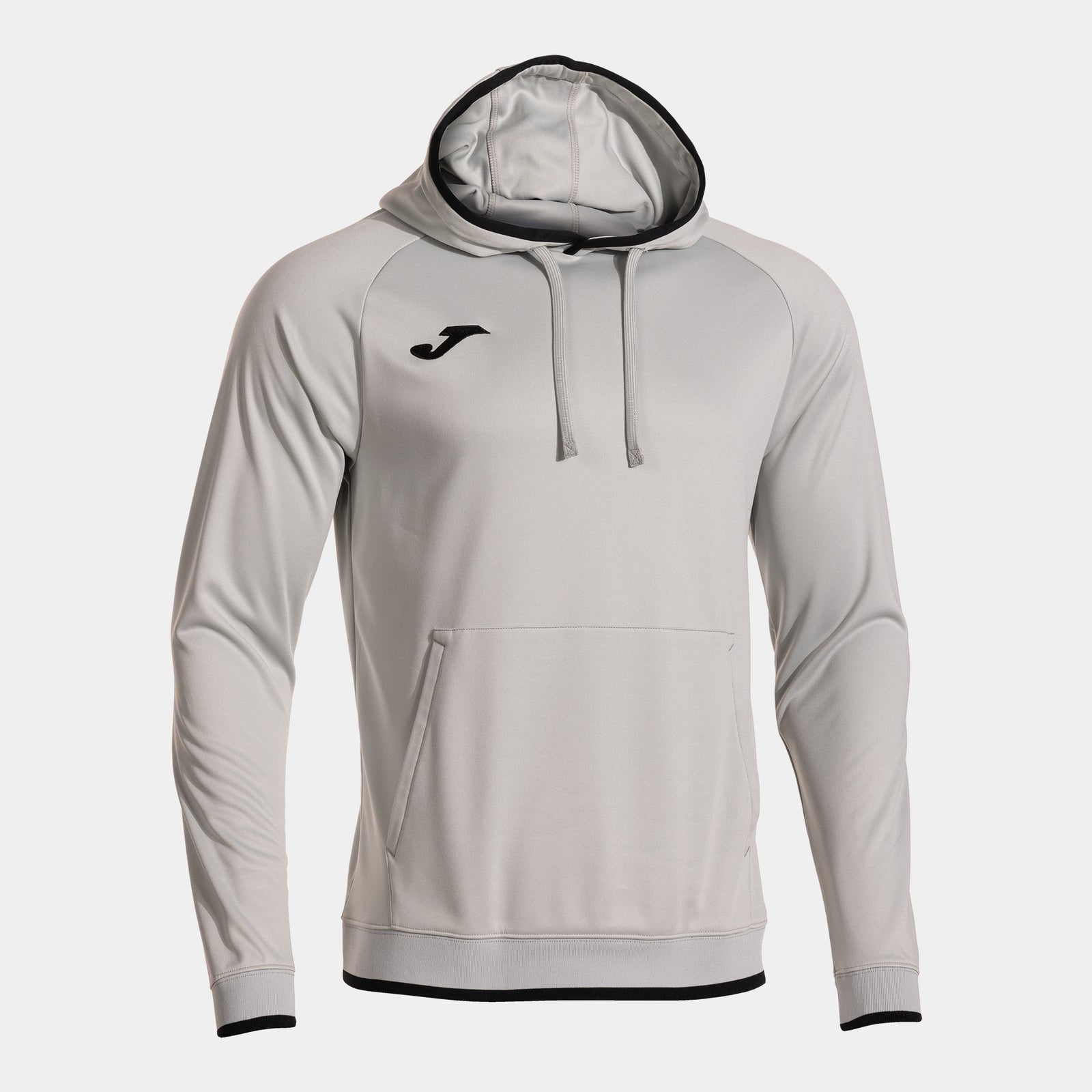Joma Combi Premium Hoodie - Light Melange/Black