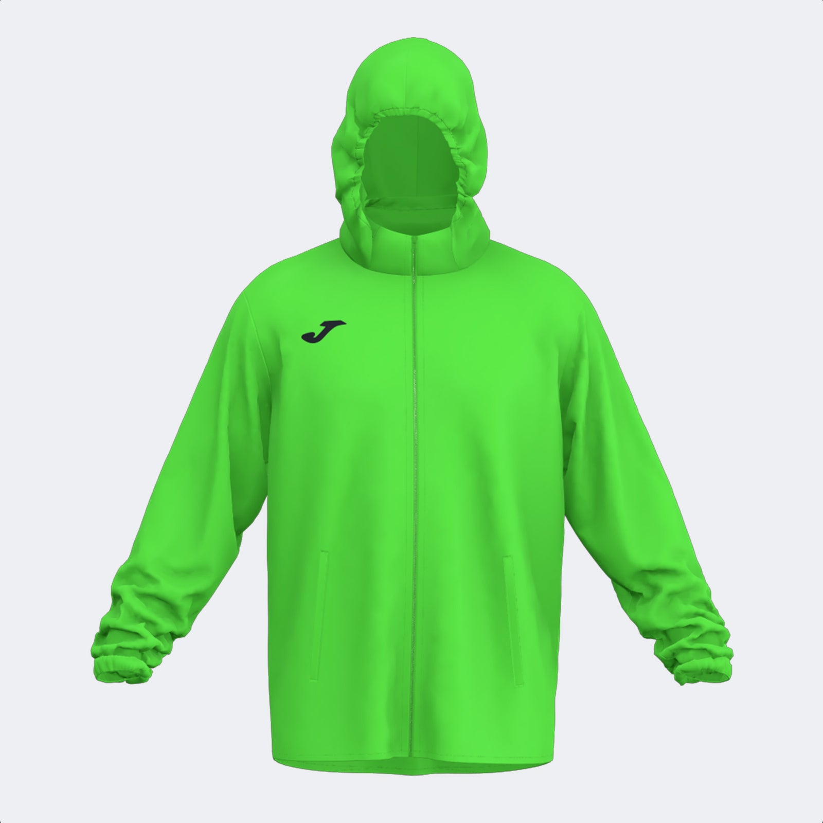 Joma Iris Rain Jacket - Green Fluor