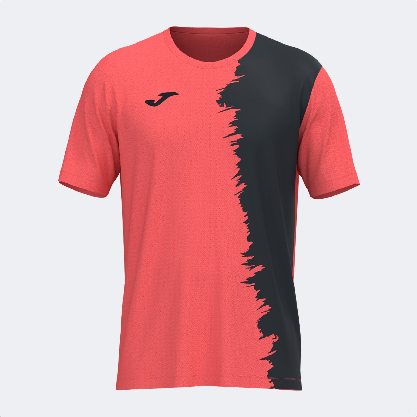 Joma Picasho City T-Shirt - Dark Orange Fluor/Black
