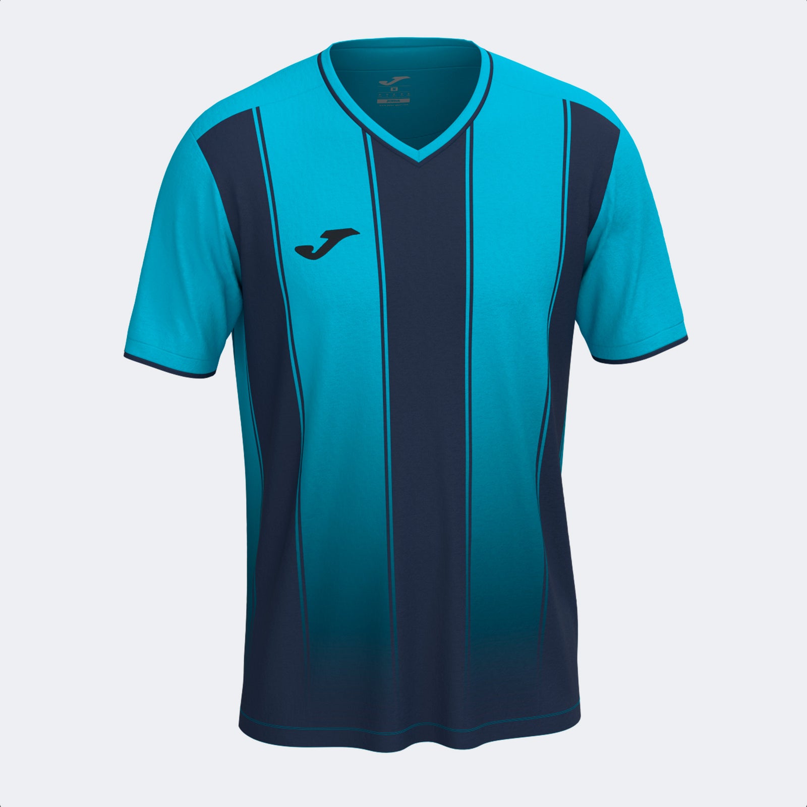 Joma Tiger VIII T-Shirt - Turquoise Fluor/Dark Navy