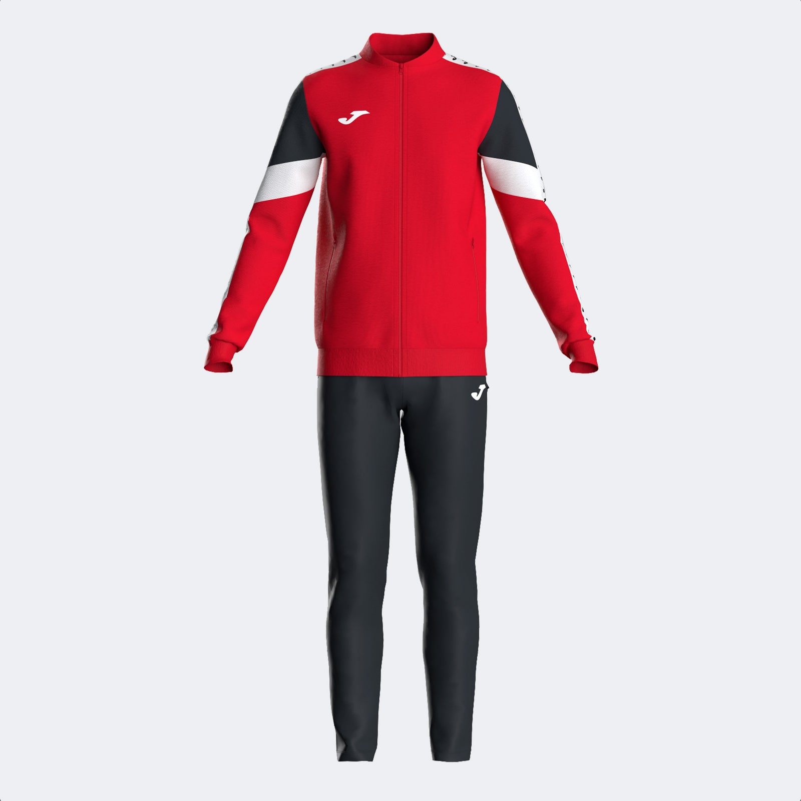 Joma Heroic Tracksuit - Red/Black/White