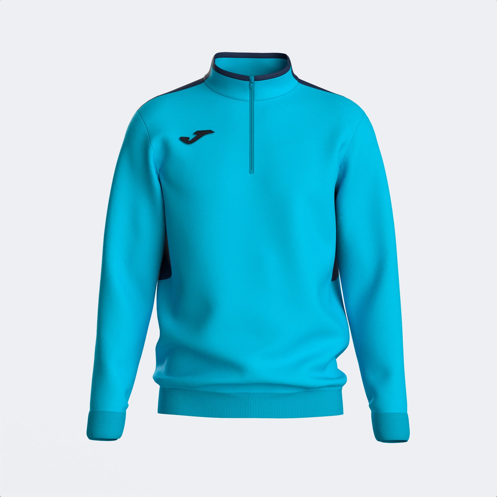 Joma Winner IV Half Zip - Turquoise Fluor/Dark Navy