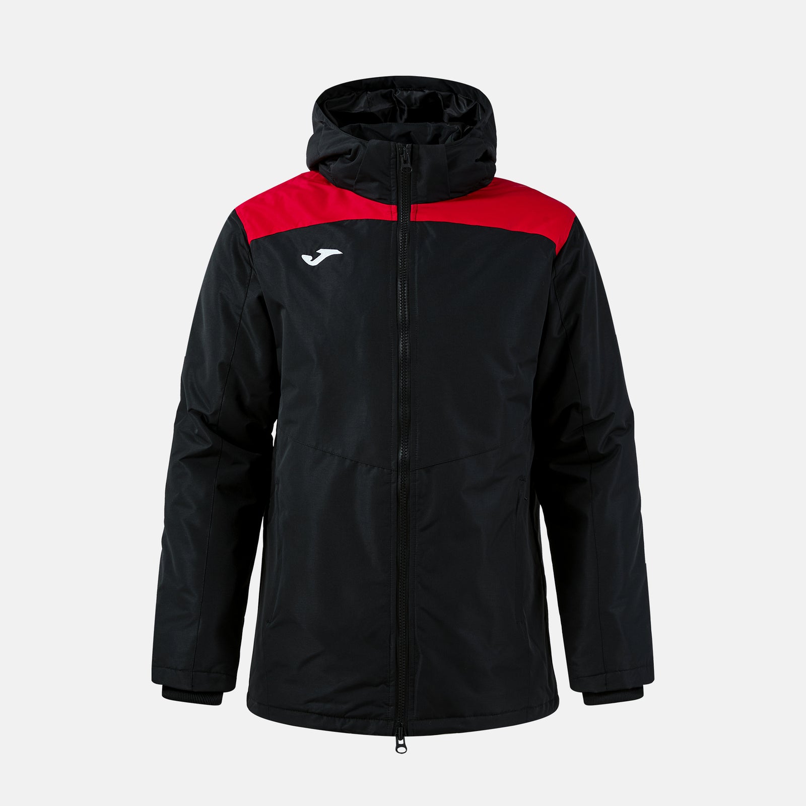 Joma Trivor II Anorak Jacket - Black/Red