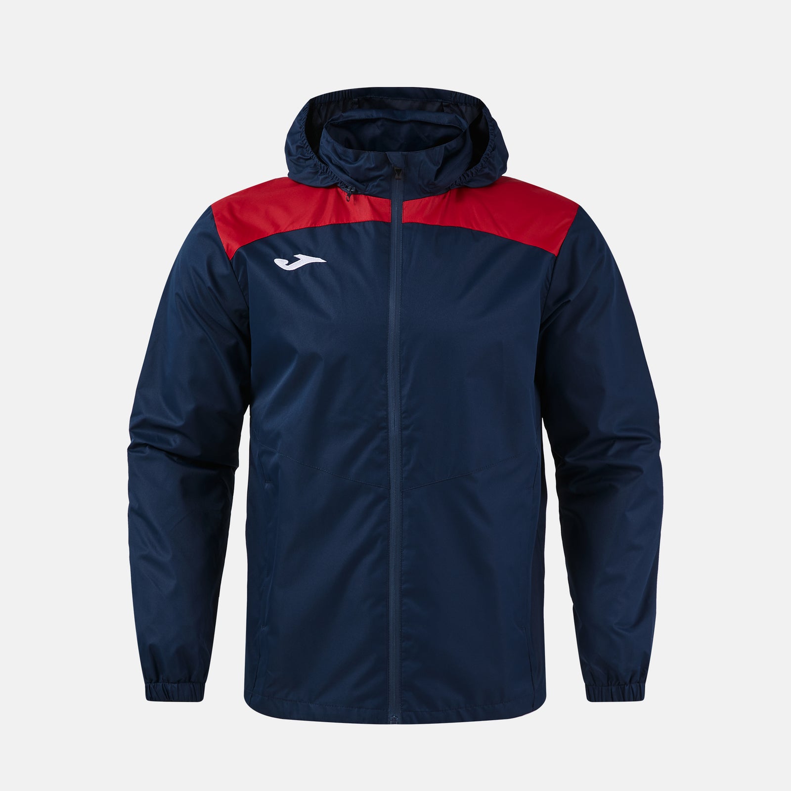 Joma Trivor II Rain Jacket - Dark Navy/Red