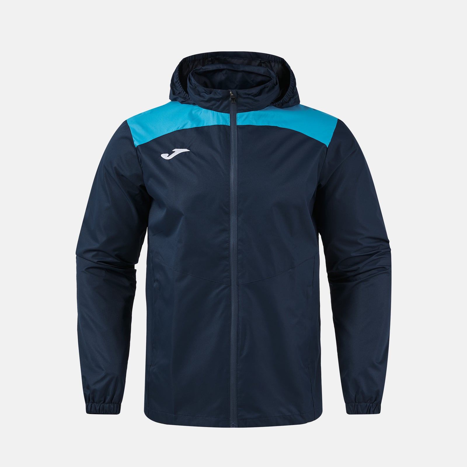 Joma Trivor II Rain Jacket - Dark Navy/Turquoise Fluor