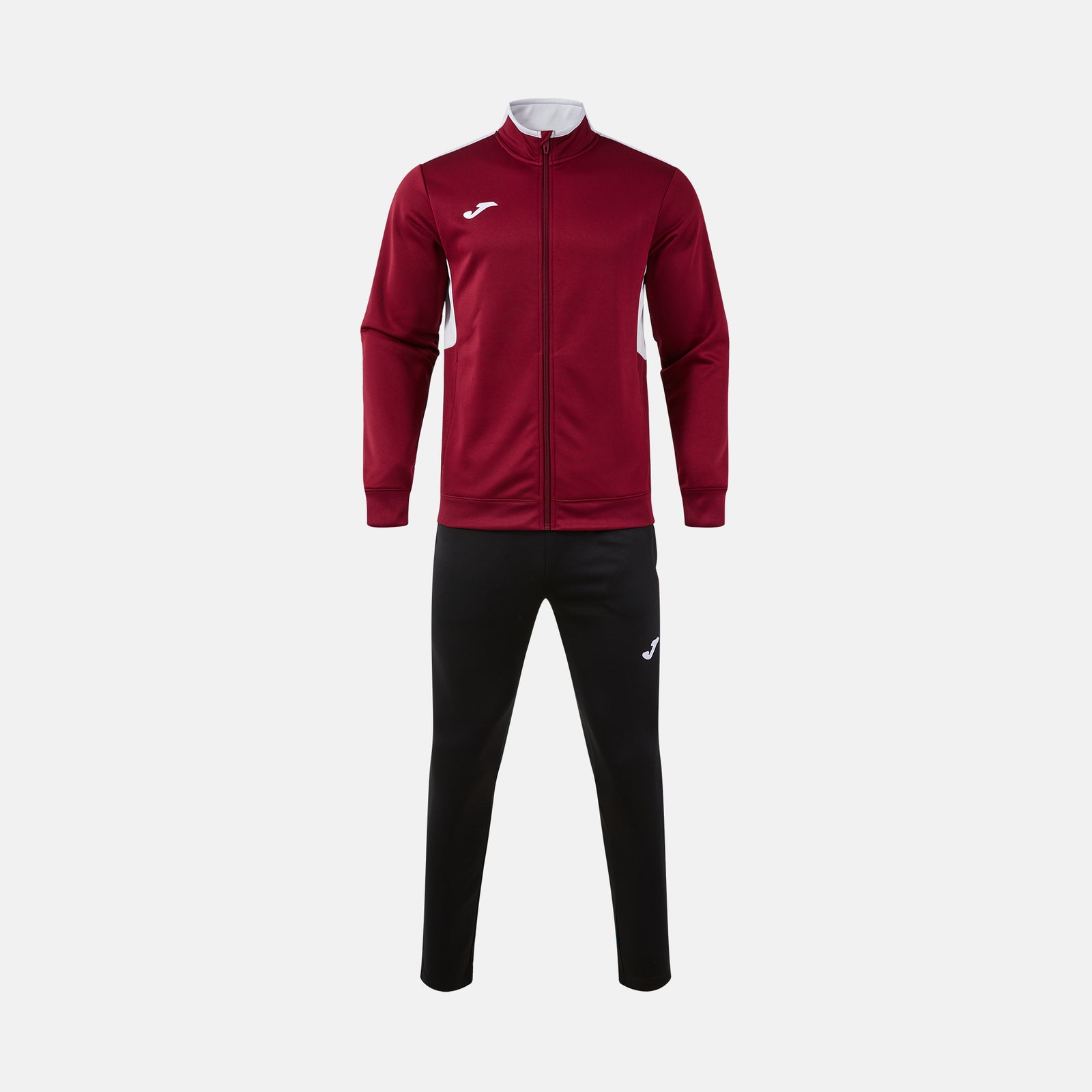 Joma Winner IV Tracksuit - Ruby/Grey/Black