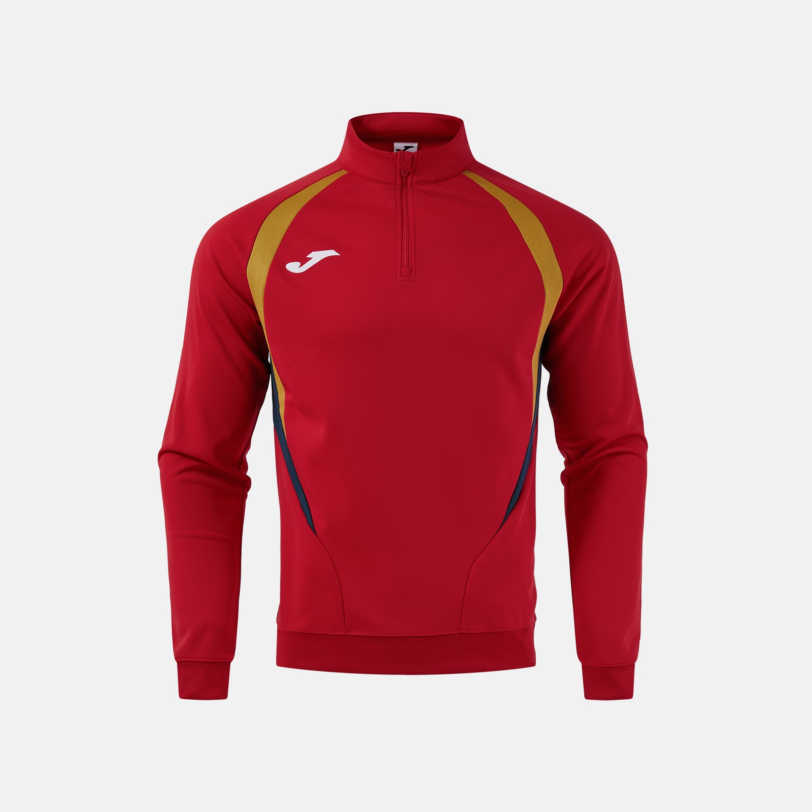 Joma Championship 20 Half Zip - Red/Gold/Dark Navy