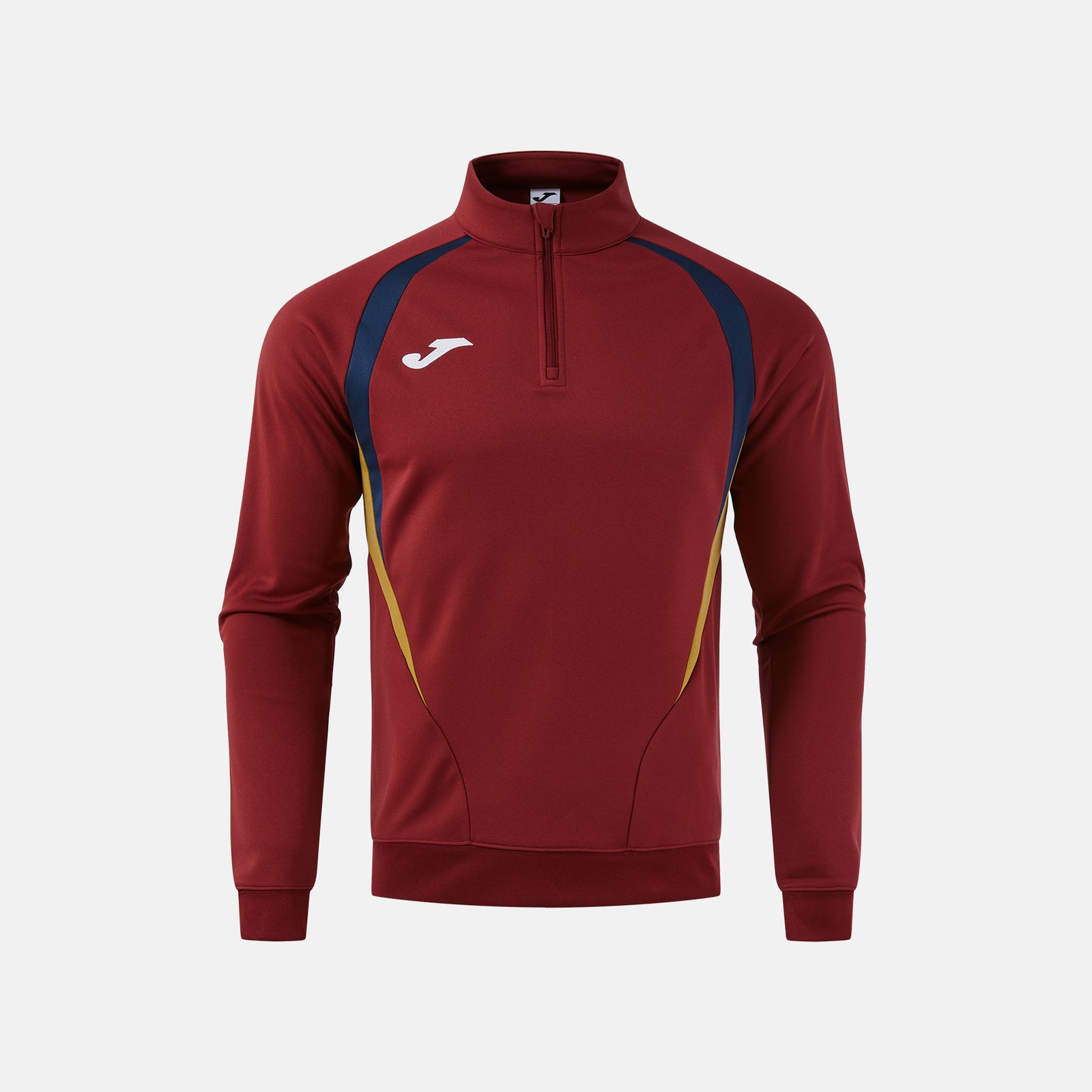 Joma Championship 20 Half Zip - Ruby/Dark Navy/Gold