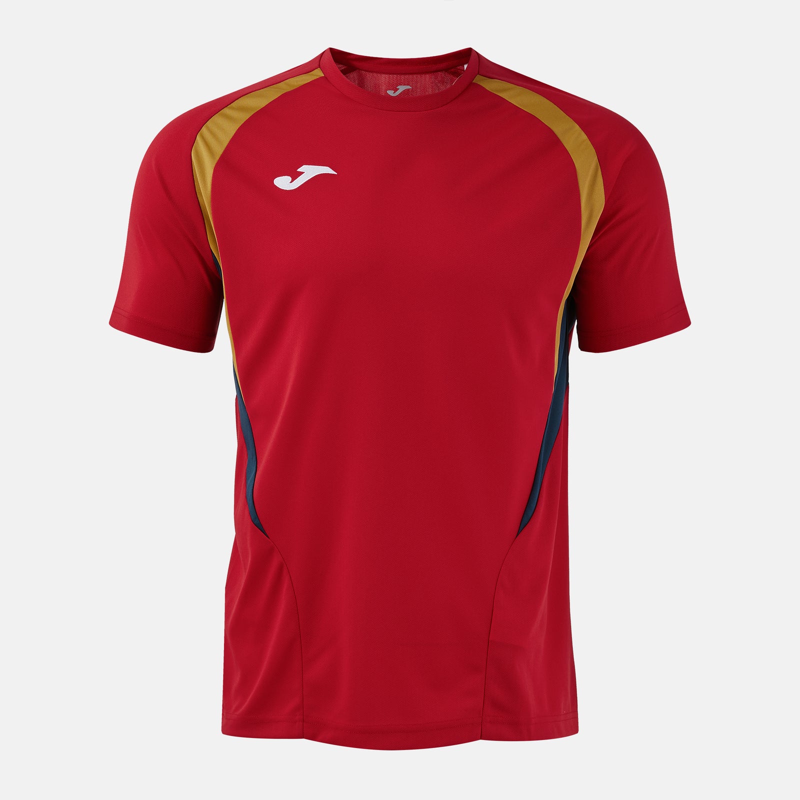 Joma Championship 20 T-Shirt - Red/Gold/Dark Navy