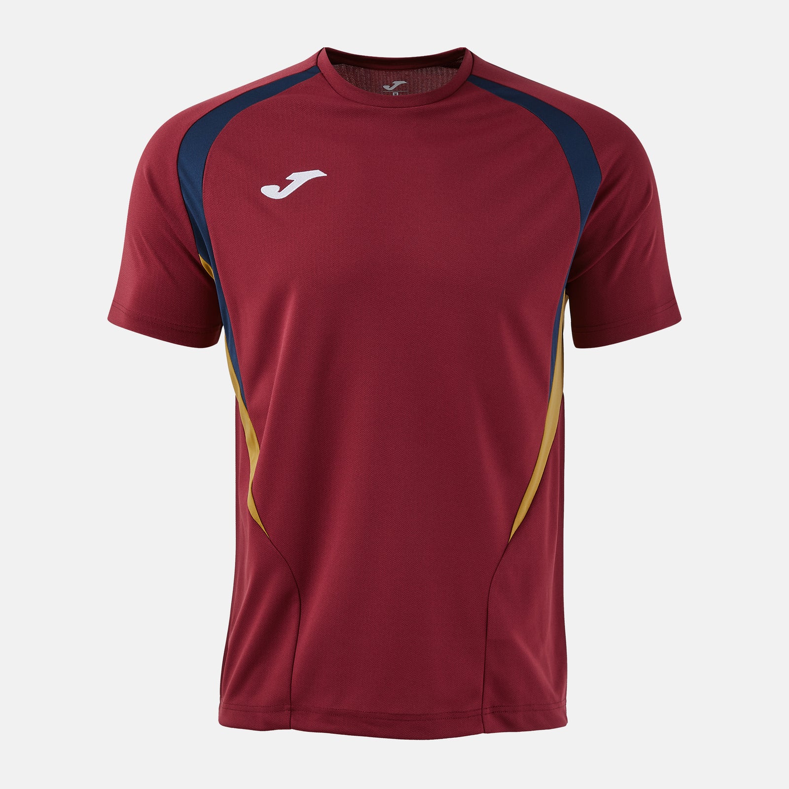 Joma Championship 20 T-Shirt - Ruby/Gold/Dark Navy