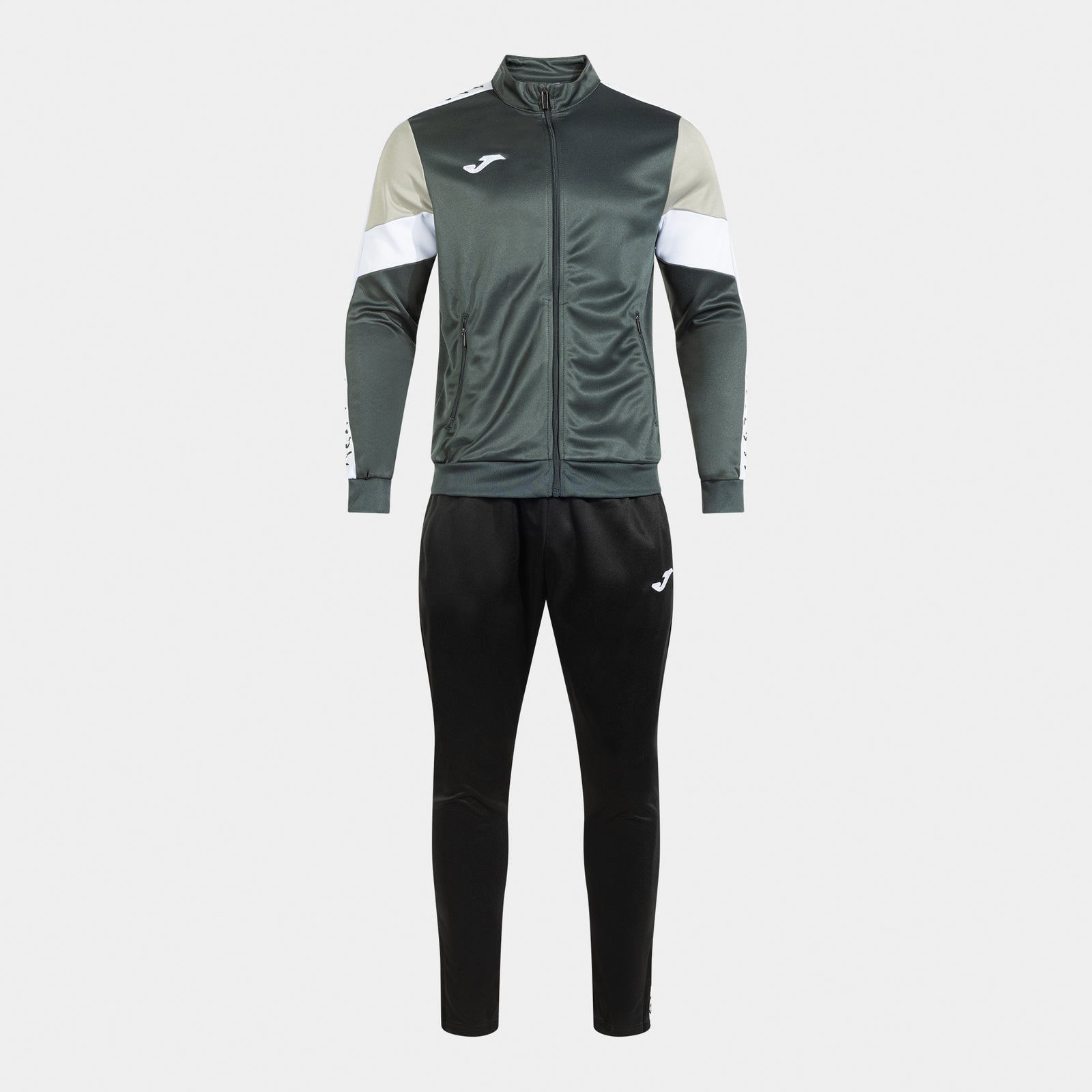 Joma Heroic Tracksuit - Anthracite/Medium Grey/White