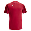 Macron Gede Shirt - Red/Dark Red