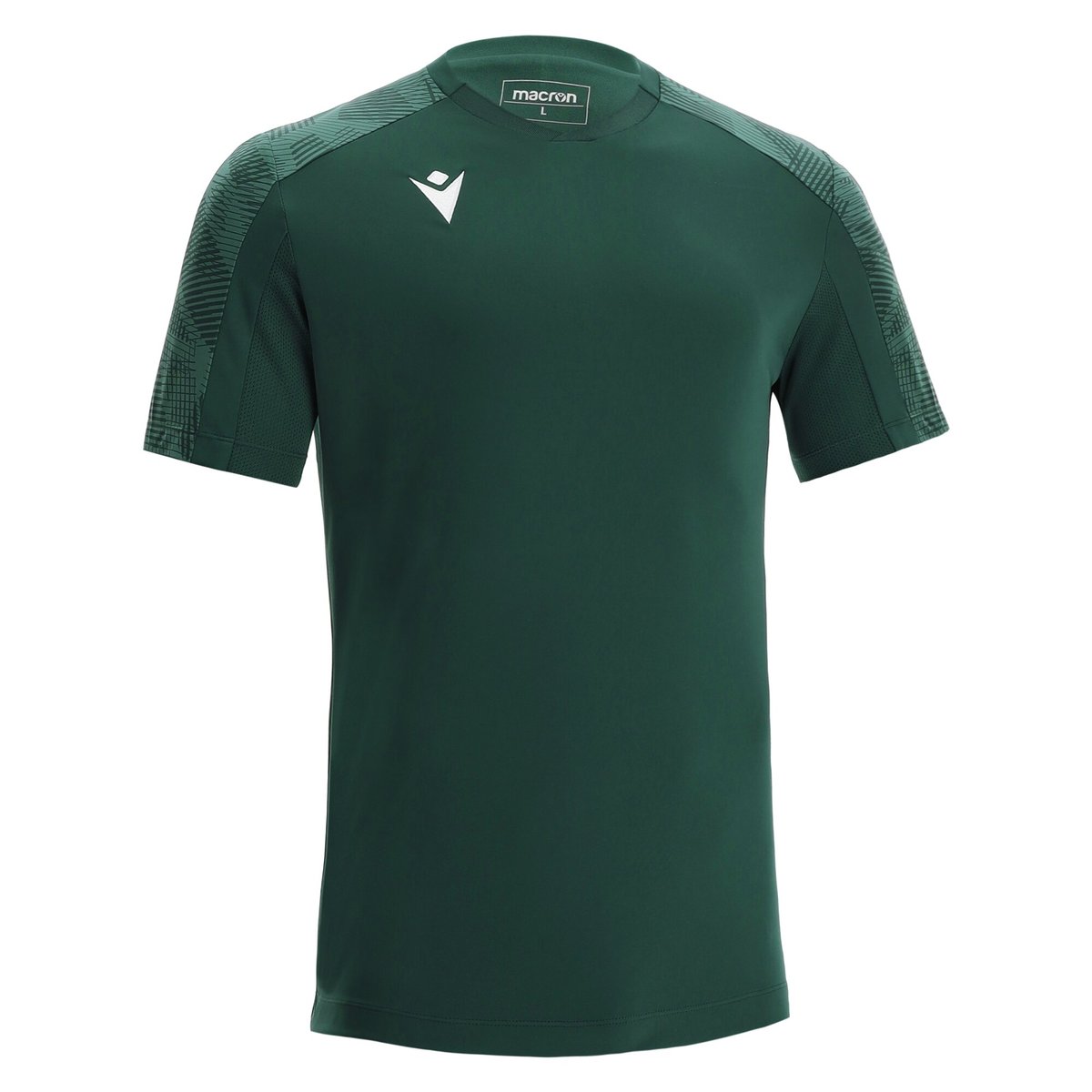 Macron Gede Shirt - Bottle Green/Light Bottle Green